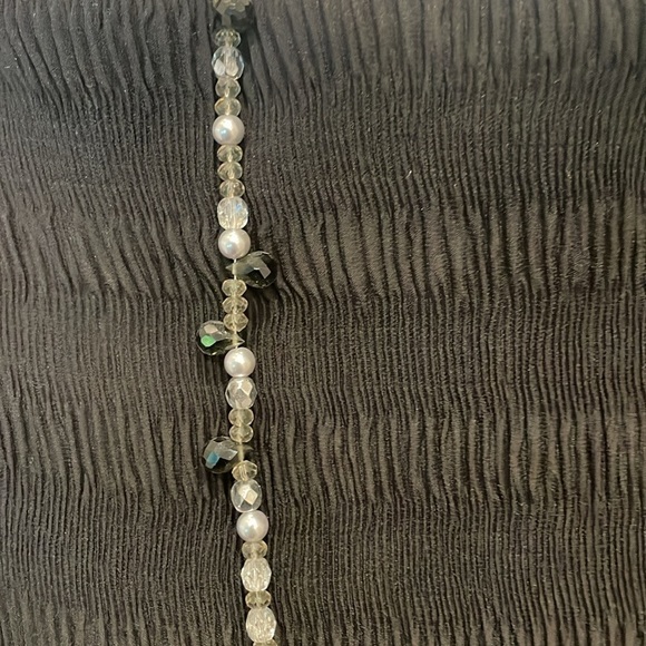 WHBM Single Strand Station Multi Bead Necklace 27" - Picture 2 of 4